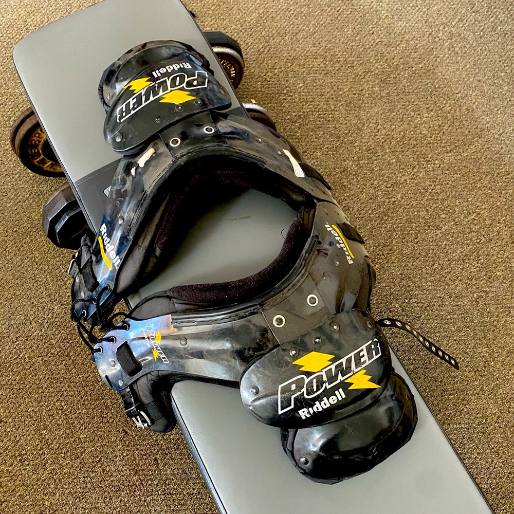 Football shoulder pads